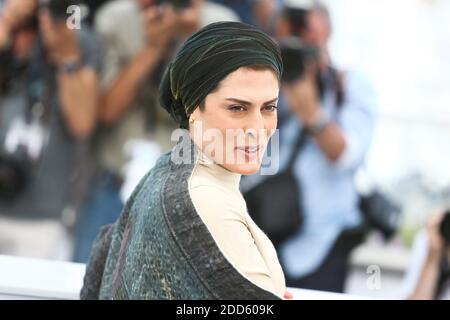 Behnaz Jafari attends the photocall for '3 Faces (Se Rokh)' during the 71st annual Cannes Film Festival at Palais des Festivals on May 13, 2018 in Cannes, France Photo by David Boyer/ABACAPRESS.COM Stock Photo