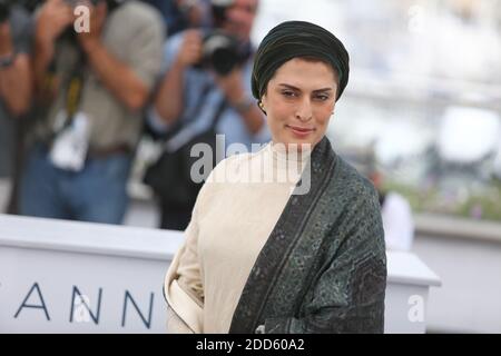 Behnaz Jafari attends the photocall for '3 Faces (Se Rokh)' during the 71st annual Cannes Film Festival at Palais des Festivals on May 13, 2018 in Cannes, France Photo by David Boyer/ABACAPRESS.COM Stock Photo