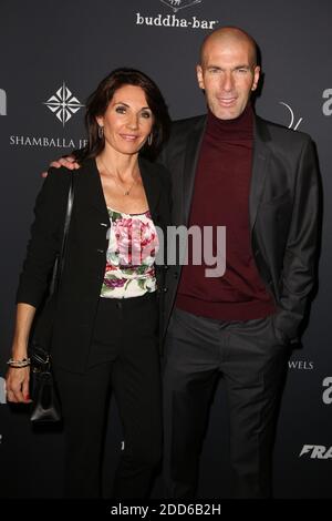 Zinedine Zidane et sa femme Veronique attending France 98 Party held at Buddha Bar in Paris, France on June 11, 2018. Photo by Jerome Domine/ABACAPRESS.COM Stock Photo