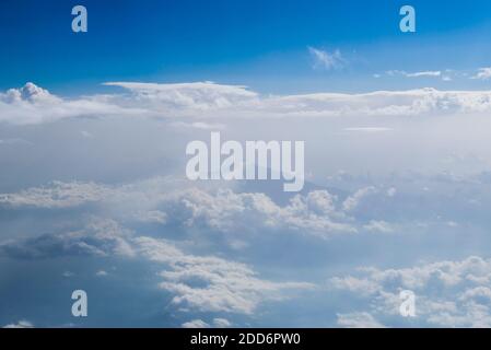 Aerial photo of the summit of Mount Etna Volcano, Sicily, UNESCO World Heritage Site, Italy, Europe Stock Photo