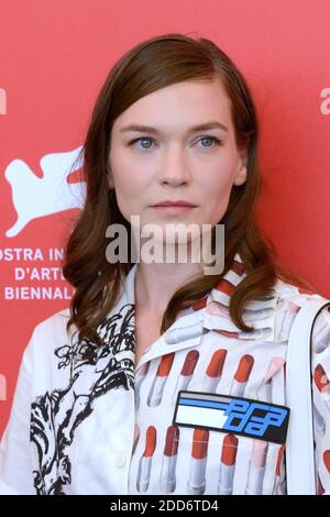 Hannah Gross attending The Mountain Photocall of the 75th Venice