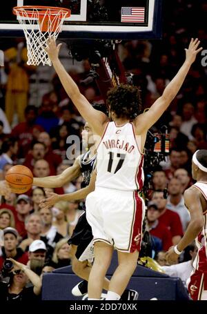 Cleveland Cavaliers forward Anderson Varejao of Brazil grabs a rebound ...