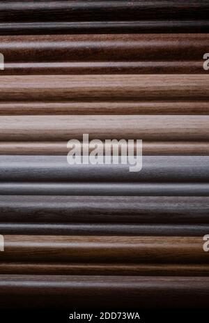 ceramic bricks of different shades Stock Photo