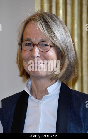 Exclusive La Ministre De La Culture Francoise Nyssen Et La Secretaire D Etat En Charge De L Egalite Entre Les Femmes Et Les Hommes Marlene Schiappa Assistent A Une Conference Debat A Propos De L Identite