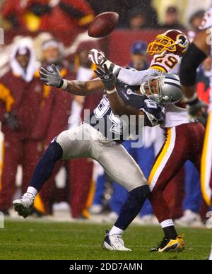 FedEx Field, Landover, Maryland. .Dallas Cowboys quarterback Tony