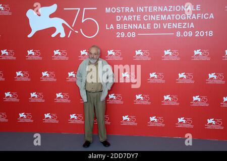 Mike Leigh attending the Peterloo Photocall as part of the 75th Venice International Film Festival (Mostra) in Venice, Italy on September 01, 2018. Photo by Aurore Marechal/ABACAPRESS.COM Stock Photo