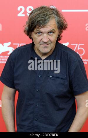 Emir Kusturica attending the El Pepe, Una Vida Suprema Photocall as part of the 75th Venice International Film Festival (Mostra) in Venice, Italy on September 03, 2018. Photo by Aurore Marechal/ABACAPRESS.COM Stock Photo
