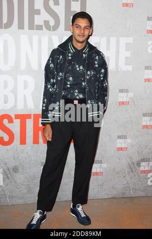 Amir El Kacem attends DIESEL fragrance 'Only the brave' Street Party at Palais de Tokyo in Paris, France on September 07, 2018. Photo by Nasser Berzane/ABACAPRESS.COM. Stock Photo