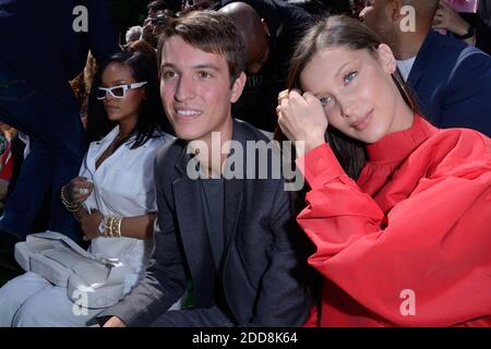 Bella Hadid attending the Louis Vuitton Menswear Spring Summer 2019 show as  part of Paris Fashion Week in Paris, France on June 21, 2018. Photo by  Aurore Marechal/ABACAPRESS.COM Stock Photo - Alamy