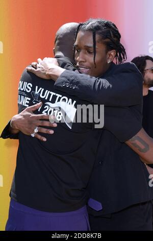 A$ap Rocky at Virgil's first Louis Vuitton show, © 2018 All…