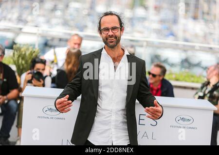 Cedric Herrou attending the 'Libre' Photocall during the 71st annual Cannes Film Festival at Palais des Festivals on May 18, 2018 in Cannes, France. Photo by David Boyer/ABACAPRESS.COM Stock Photo