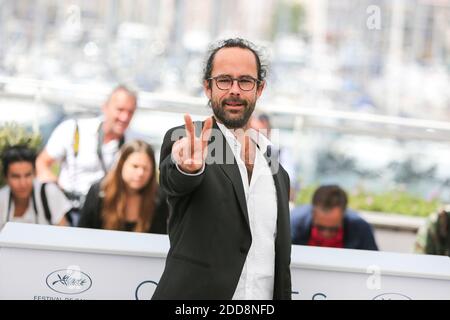 Cedric Herrou attending the 'Libre' Photocall during the 71st annual Cannes Film Festival at Palais des Festivals on May 18, 2018 in Cannes, France. Photo by David Boyer/ABACAPRESS.COM Stock Photo