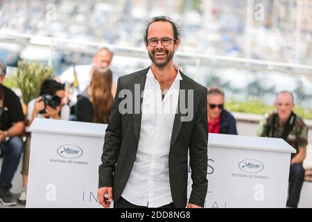 Cedric Herrou attending the 'Libre' Photocall during the 71st annual Cannes Film Festival at Palais des Festivals on May 18, 2018 in Cannes, France. Photo by David Boyer/ABACAPRESS.COM Stock Photo