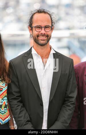 Cedric Herrou attending the 'Libre' Photocall during the 71st annual Cannes Film Festival at Palais des Festivals on May 18, 2018 in Cannes, France. Photo by David Boyer/ABACAPRESS.COM Stock Photo