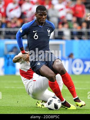 France's Paul Pogba during the World Cup 2018 Group A qualifications ...