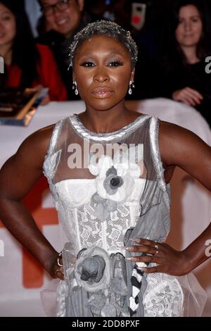 Cynthia Erivo attends the Widows screening held at the Roy Thomson Hall during the Toronto International Film Festival in Toronto, Canada on September 8th, 2018. Photo by Lionel Hahn/ABACAPRESS.com Stock Photo