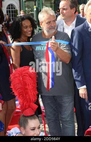 Luc Besson and his wife Virginie Besson-Silla attending Eurosat - CanCan Coaster Opening held at Europa-Park in Rust, Germany on September 12, 2018. Photo by Jerome Domine/ABACAPRESS.COM Stock Photo