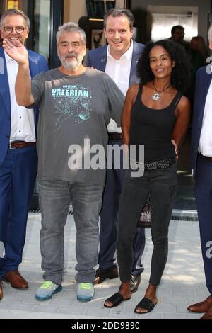 Luc Besson and his wife Virginie Besson-Silla attending Eurosat - Coastiality By Valerian Opening held at Europa-Park in Rust, Germany on September 12, 2018. Photo by Jerome Domine/ABACAPRESS.COM Stock Photo