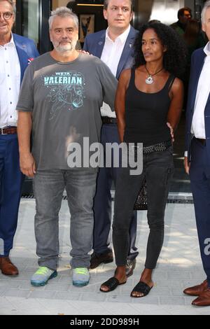 Luc Besson and his wife Virginie Besson-Silla attending Eurosat - Coastiality By Valerian Opening held at Europa-Park in Rust, Germany on September 12, 2018. Photo by Jerome Domine/ABACAPRESS.COM Stock Photo