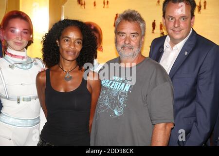 Luc Besson and his wife Virginie Besson-Silla attending Eurosat - Coastiality By Valerian Opening held at Europa-Park in Rust, Germany on September 12, 2018. Photo by Jerome Domine/ABACAPRESS.COM Stock Photo