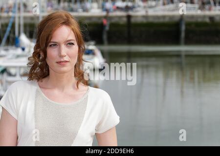 Erika Sainte during the 20th edition of the Festival de fiction TV, on September, 13 2018 in La Rochelle, France .Photo by Thibaud MORITZ ABACAPRESS.COM Stock Photo