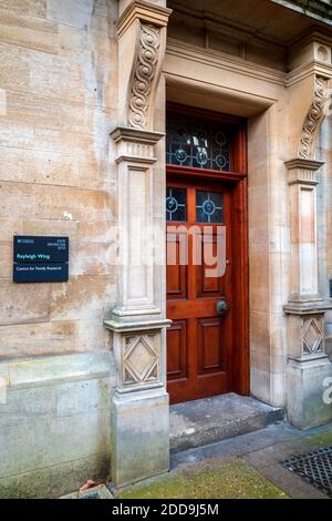 The Centre for Family Research Cambridge - multidisciplinary research institute within the Department of Psychology, University of Cambridge. Est. 1966. Stock Photo