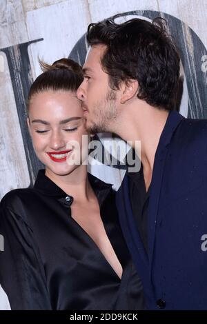 Grace Van Patten and her boyfriend attending the Photocall before the