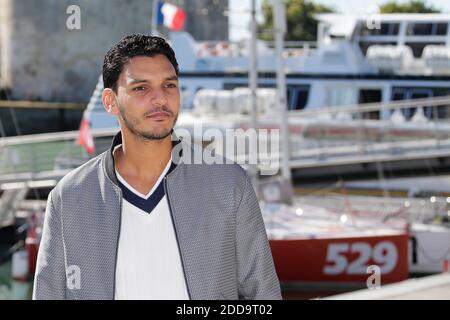 Amir El Kacem during the 20th edition of the Festival de fiction TV, on September, 15 2018 in La Rochelle, France .Photo by Thibaud MORITZ/ ABACAPRESS.COM Stock Photo