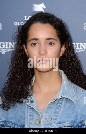 Iman Perez assiste a la conference de presse de lancement du