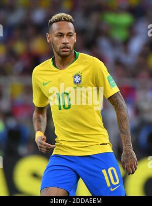 Brazil's Neymar Jr during the FIFA World Cup Group E Brazil