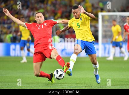 Brazil's Gabriel Jesus during the FIFA World Cup Group G match at