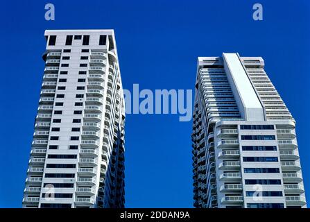 Ocean Condominium Club, Atlantic City, New Jersey, USA,  John Margolies Roadside America Photograph Archive, 1985 Stock Photo