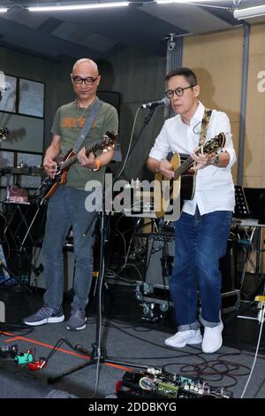 Taipei. 23rd Nov, 2020. Lo Ta-yu rehearses for the 'guitar music festival' which will be held on 27th with Wong Kwok Lun, Zhi-Ping Wang and Eric Chen in Taipei, Taiwan, China on November 23, 2020. (Photo by Top Photo/Sipa USA) Credit: Sipa USA/Alamy Live News Stock Photo