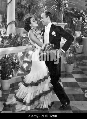 FLYING DOWN TO RIO 1933 RKO film with Dolores del Rio and Fred Astaire Stock Photo