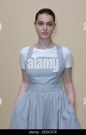 Anamaria Vartolomei attending the Bonpoint Haute Couture Paris Fashion