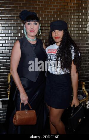 Rossy De Palma and her daughter Luna Garcia attending the Yves Saint ...