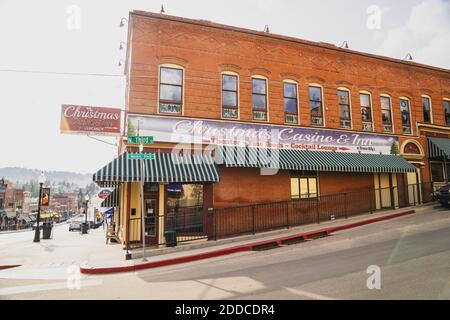 Cripple Creek, Colorado - September 16, 2020: Downtown cityscape view of  the tourist gambling town high in the Rocky Mountains, known for its gold  min Stock Photo - Alamy