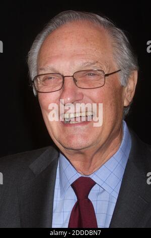 Alan Alda attends the world premiere of Universal Pictures and Imagine Entertainment's 'Tower Heist' at The Ziegfeld Theatre in New York City on October 24, 2011.  Photo Credit: Henry McGee/MediaPunch Stock Photo