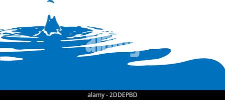 abstract water bubble background Stock Vector