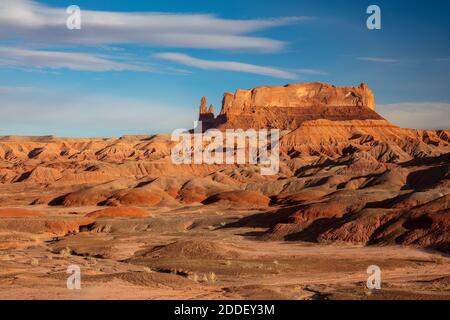 Round Top Ridge, Navajo Indian Reservation, Arizona Stock Photo
