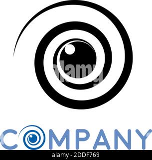 Vector sign eye, iris Stock Vector