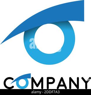 Vector sign eye, iris Stock Vector