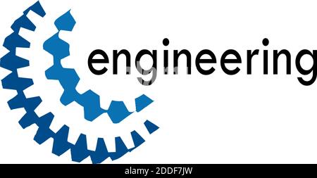 Vector sign Mechanical Engineer Stock Vector