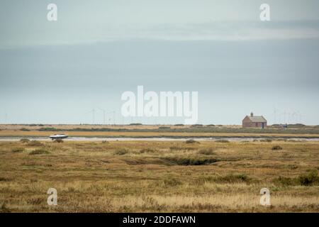 The watch house Blakeney point Stock Photo