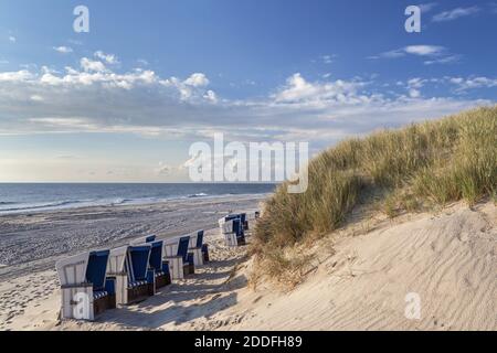 geography / travel, Germany, Schleswig-Holstein, isle Sylt, at beach in front of Wenningstedt, Sylt, Additional-Rights-Clearance-Info-Not-Available Stock Photo