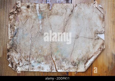 Old grunge paper great for your message Stock Photo