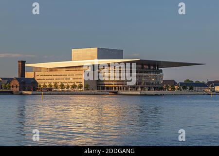 geography / travel, Denmark, Copenhagen, national opera Denmark's on the isle Holmen, Royal opera, Additional-Rights-Clearance-Info-Not-Available Stock Photo