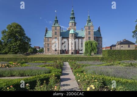 geography / travel, Denmark, Copenhagen, Rosenborg Castle, Rosenborg slot in Copenhagen, Additional-Rights-Clearance-Info-Not-Available Stock Photo