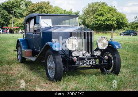 1930 Rolls-Royce 20/25 Tourer on display at a country show in England UK Stock Photo