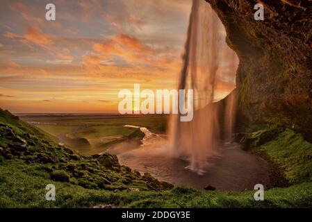 Pure sea in Udo island. Udo is a small island closes to Jeju Island, South Korea Stock Photo